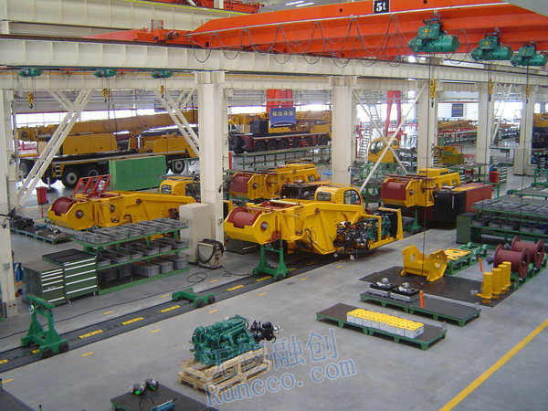 工程機(jī)械總裝、部裝線